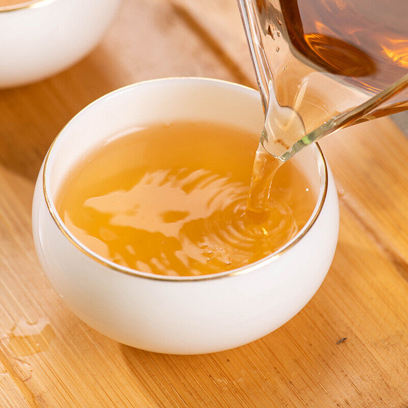 HelloYoung 357g Yunnan Pu'er Tea Menghai Tea Cake Raw Pu'er Tea Cake Healthy Drink