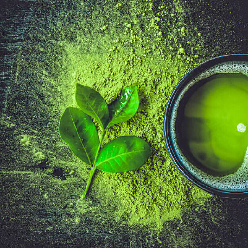 HELLOYOUNG Organic A+ Grade Matcha,Green Tea Powder 250G-Pure,Fresh Green, Tasty