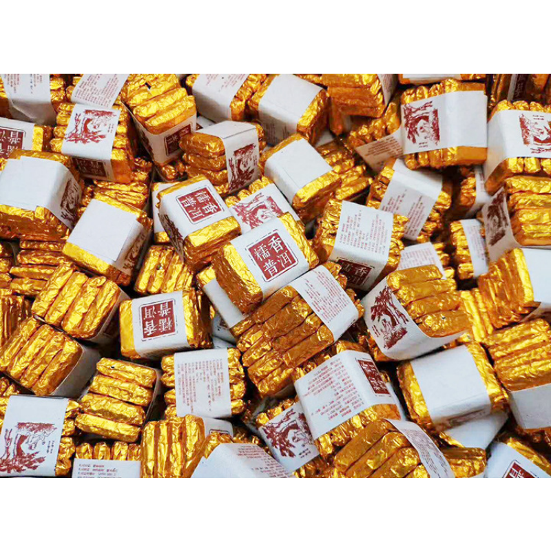 small tuocha glutinous small square brick tea 500g Puerh ripe tea