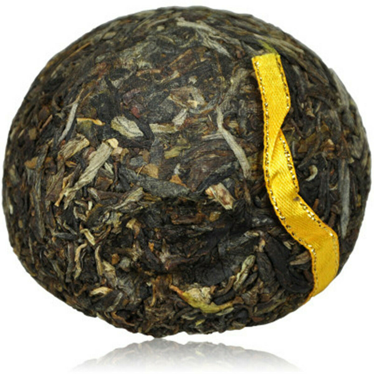 HelloYoung Xiaguan Golden Silk Tuo Cha Natural Puer Tea Raw Pu-erh Tea Green Tea Bags 100g