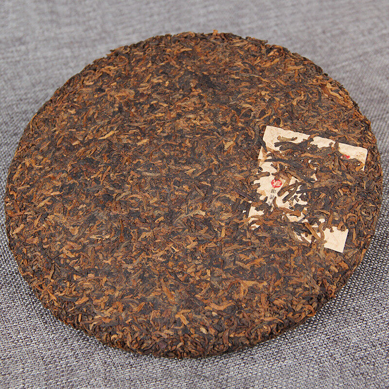 357g Yunnan Pu'er Tea Black Tea Pu'er Tea Ancient Tree Pu'er Tea Ripe Tea Cake Secondary image