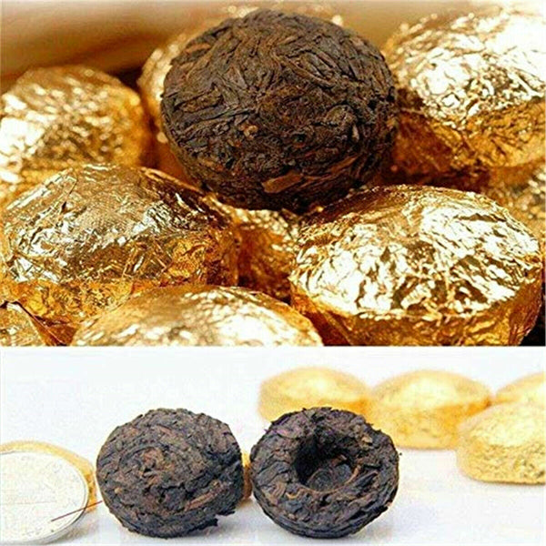 Yunnan Bio Puerh Tee Mini Tuo Schwarzer Tee Kräuter Gesundes Getränk Geschenke