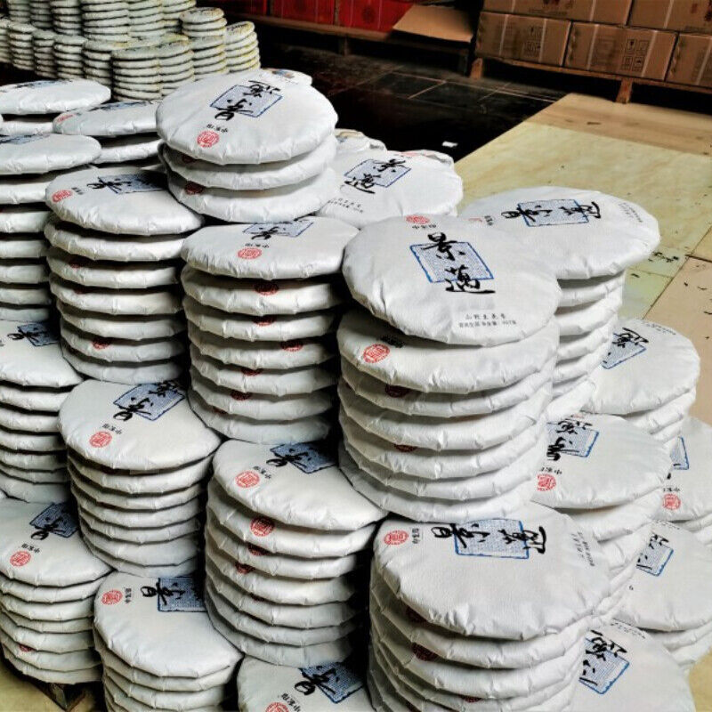 HelloYoung 357g Spring Tea Pu'er Tea Cake Jingmai Ancient Tree Cha Pu'er Tea Gift Tea