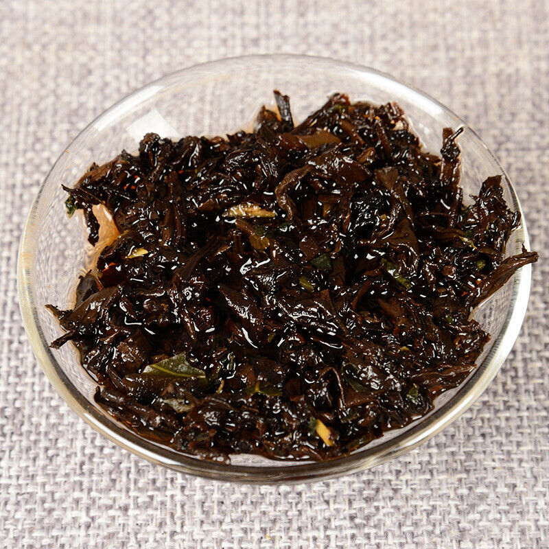 HelloYoung 15pcs/box Yunnan Nuoxiang Pu'er Ripe Tea Iron Box Nuoxiang Mini Tuo Tea