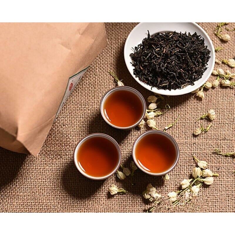 Dianhong Tee Schwarzer Tee  Black Tea 400g Smoked Jasmine Black Tea In Bulk Main image
