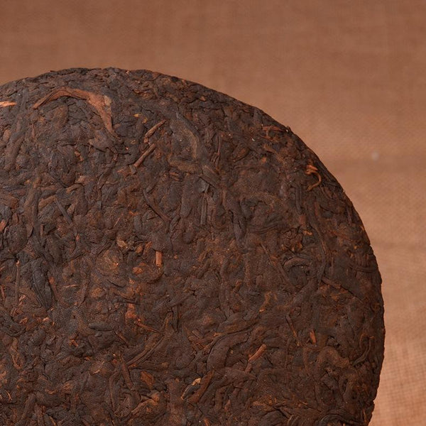 357g Wild-Harvested Yunnan Chinese Pu-erh Tea Cake: Ripened and Healthy