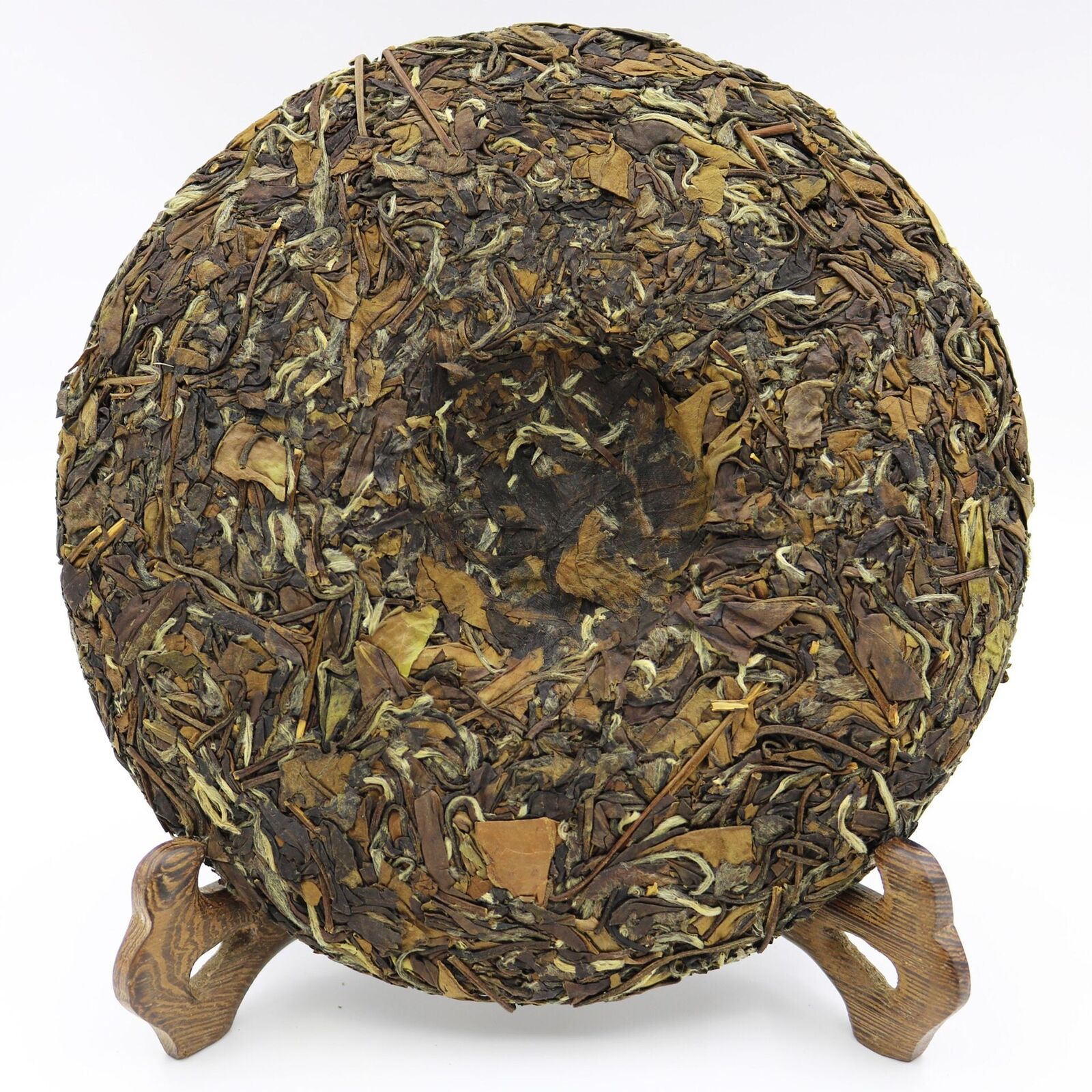 Fuding Gongmei white cake tea sun white tea Natural Puer Tea Cake 100g/3.52oz