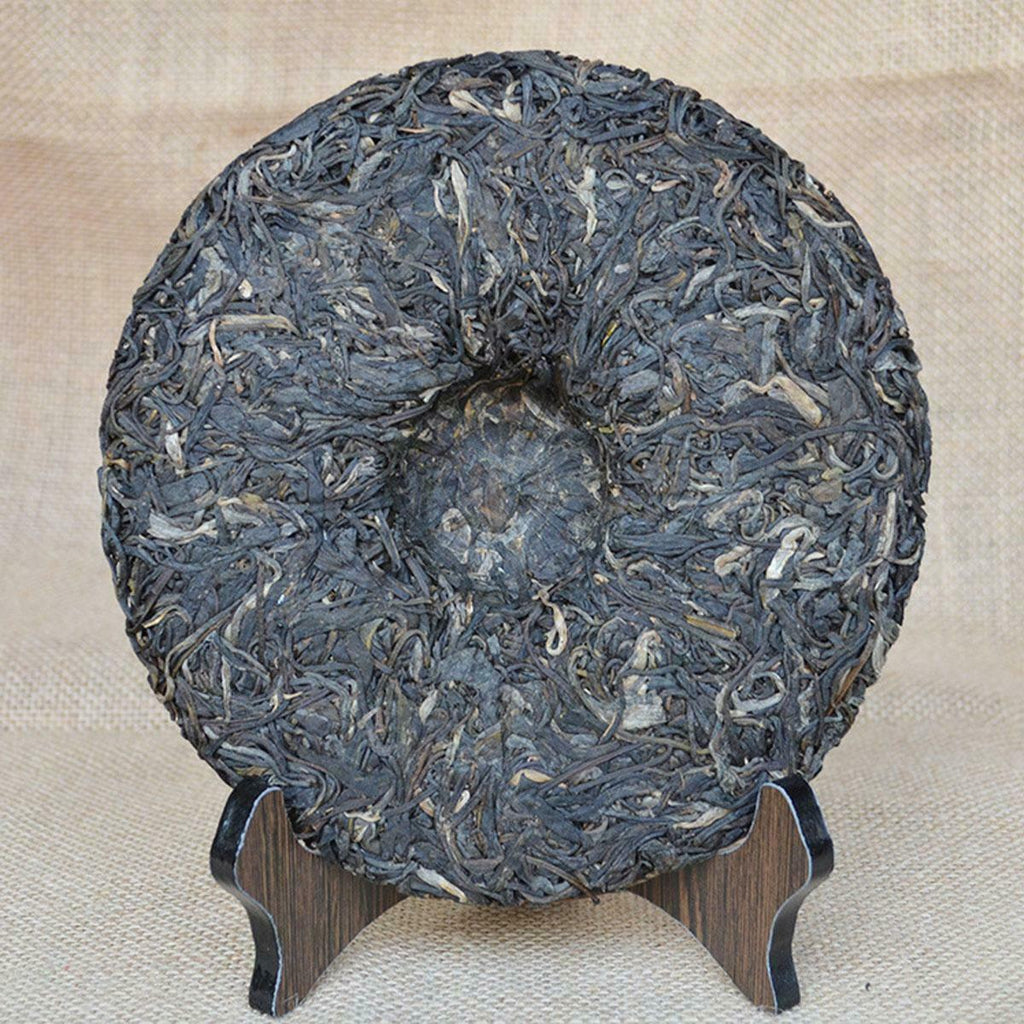 HelloYoung Raw Pu-erh Tea Handmade Pu erh Tea Ancient Tree Tea Cake Sheng Yunnan Pu'er 357g