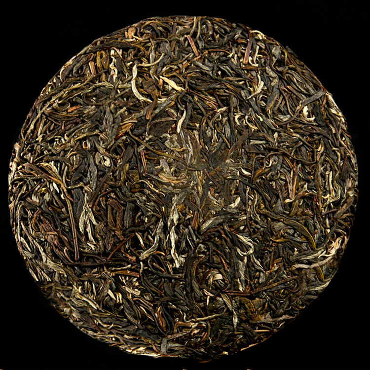 HelloYoung 357G Brown Mountain Pu-erh Raw Tea Ancient Pure Material Pu-erh Seven Seed Cake