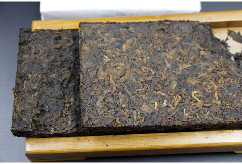HelloYoung 200g Yunnan Brick Tea Panzhang Puerh Tea Brick Menghai Ripe Tea Pu Black Tea