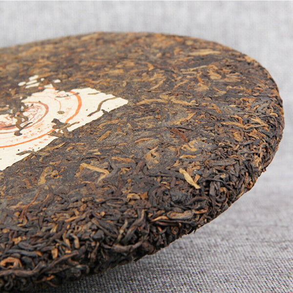 HelloYoung TeaPu-Erh Black Tea Cake Cooked Pu'er Tea 1000g Yunnan High Quality Memorial