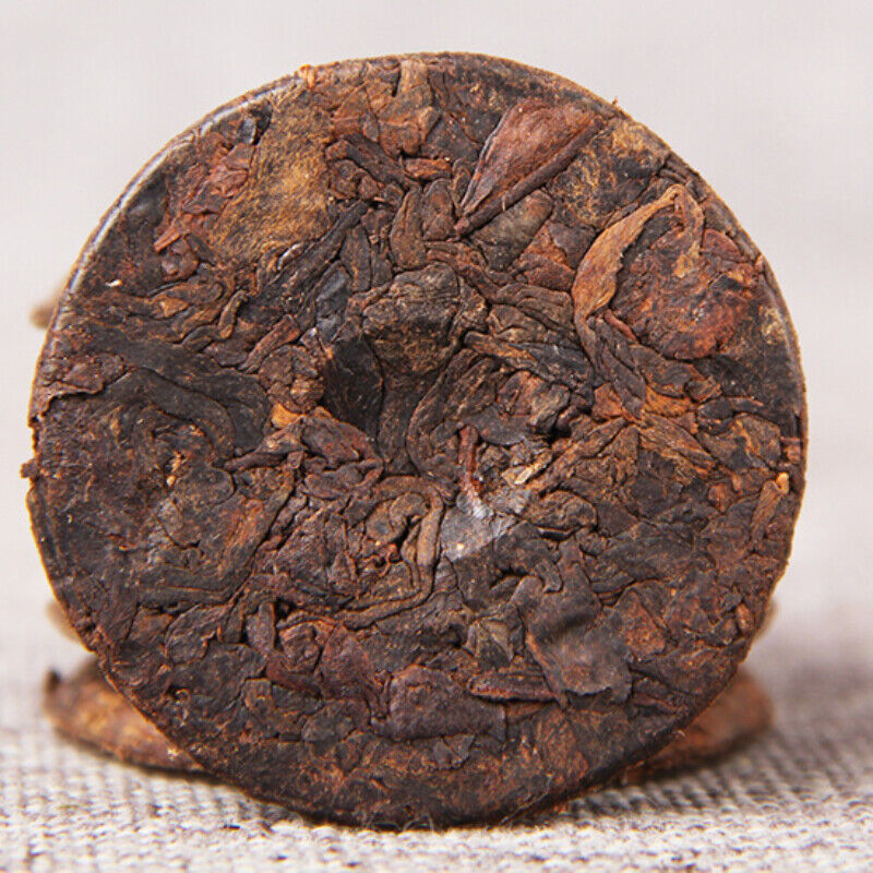 HelloYoung 200g Pu'er small tea column tea cake Ripe Tea Fermented craft tea Health Care