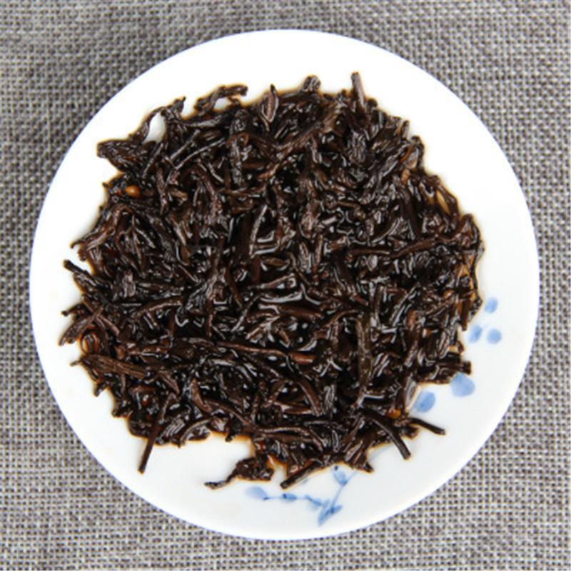HelloYoung Small Canned Puer Ripe Tea Organic Black Tea Healthy Drink Yunnan Pu Erh Tea 80g