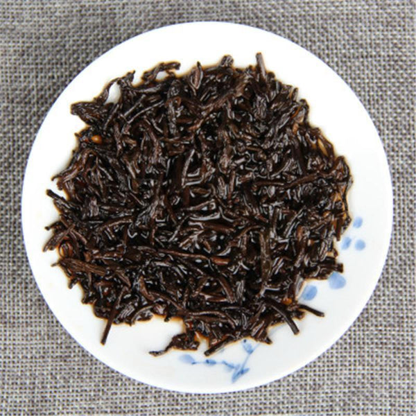 HelloYoung Small Canned Puer Ripe Tea Organic Black Tea Healthy Drink Yunnan Pu Erh Tea 80g