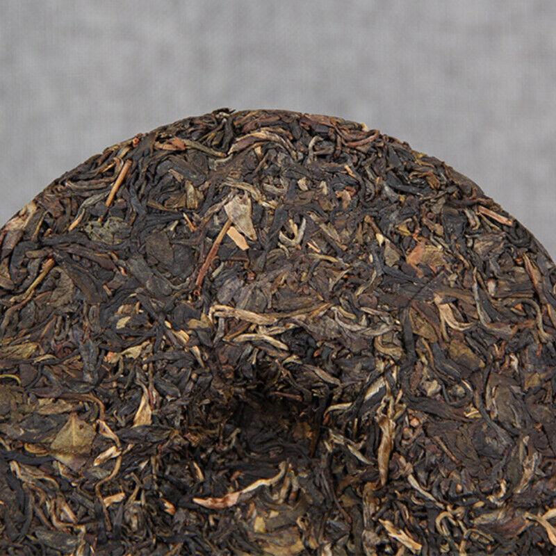 357g Pu-Erh Tea Pressing Process Classical Raw Pu'er Tea Cake Puerh Green Tea