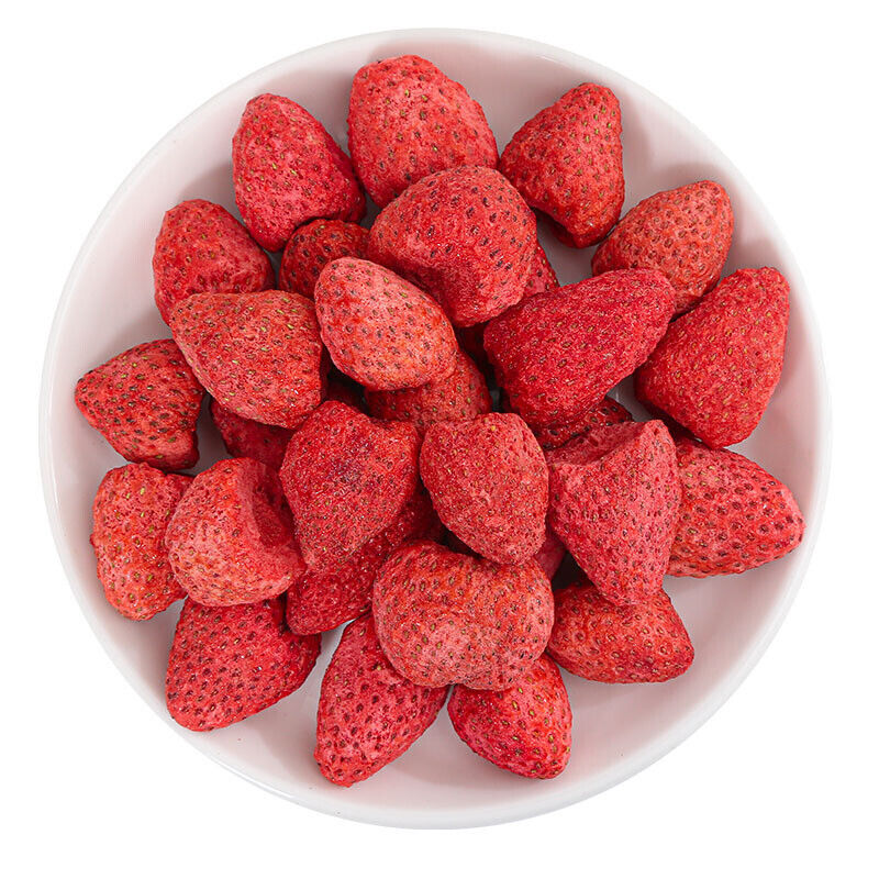 Bulk Freeze-Dried Strawberry Crisps Instant Snack Office Pack 200g/500g Main image