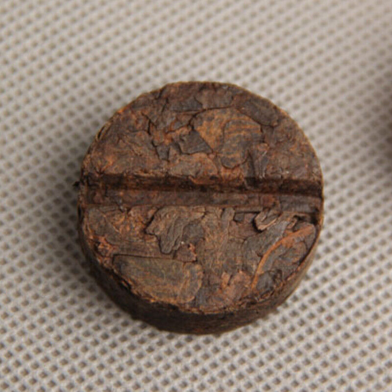 HelloYoung Shu Puerh Tea Chinese Puer Yunnan 'Jia' Word Mini Tuocha Made By Old Puer