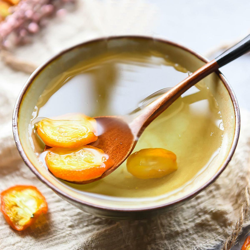 Fruit Tea Kumquat Slices Tea Chinese Special Moistening Lung Health An Appetite