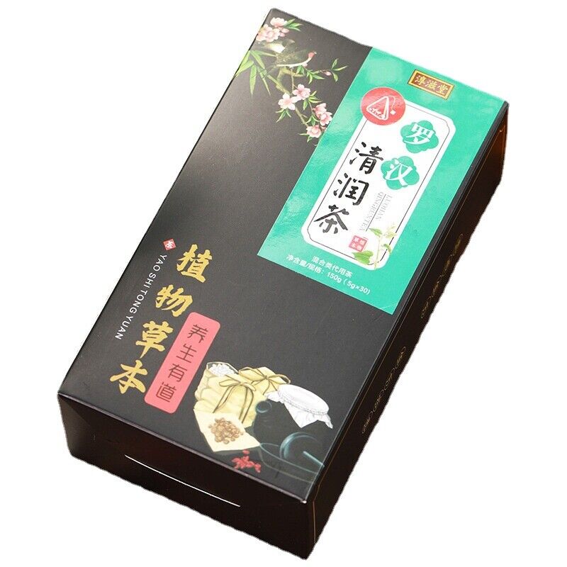 HelloYoung 150G Luo Han Qing Run tea licorice geranium jujube health Qing Run Luo Han