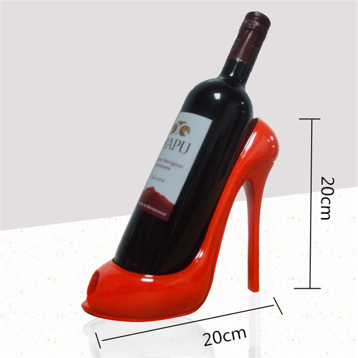 Heel Shoe Shape Wine Rack Kitchen Bar Accessories Wine Bottle Holder Wine Shelf