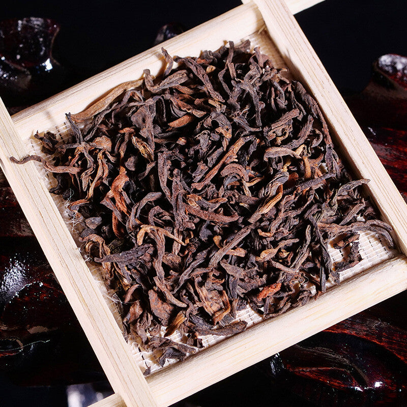 500G Pu'er Loose Tea High Quality Ripe Tea Yongming Tea Factory Aged Ripe Tea Secondary image