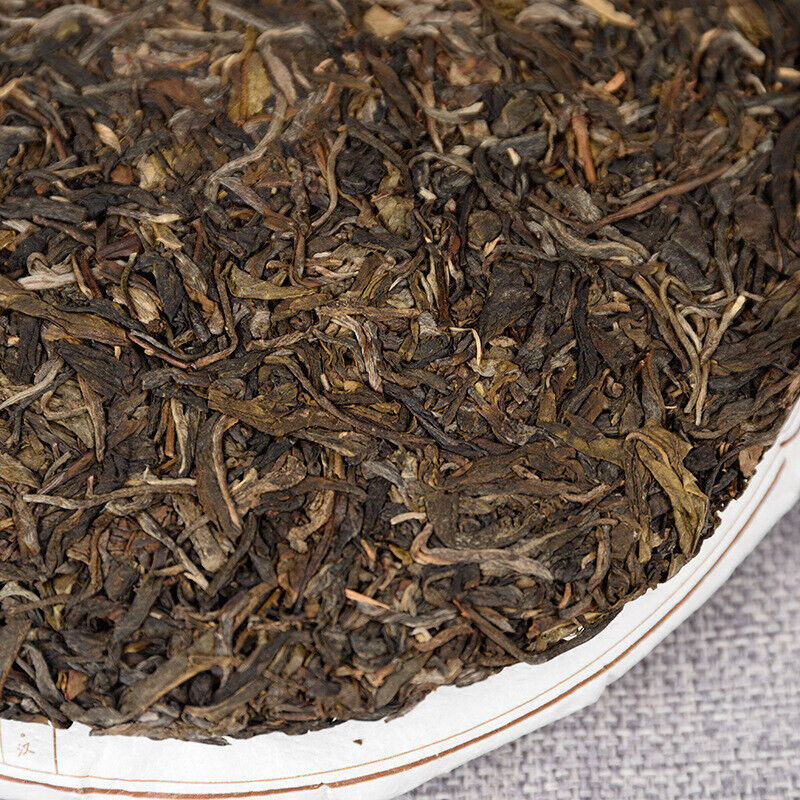 Pu'er Tea Ancient  Tea Spring Tea Qizi Cake Tea 357g/12.59oz LaoBanZhang Cake Secondary image