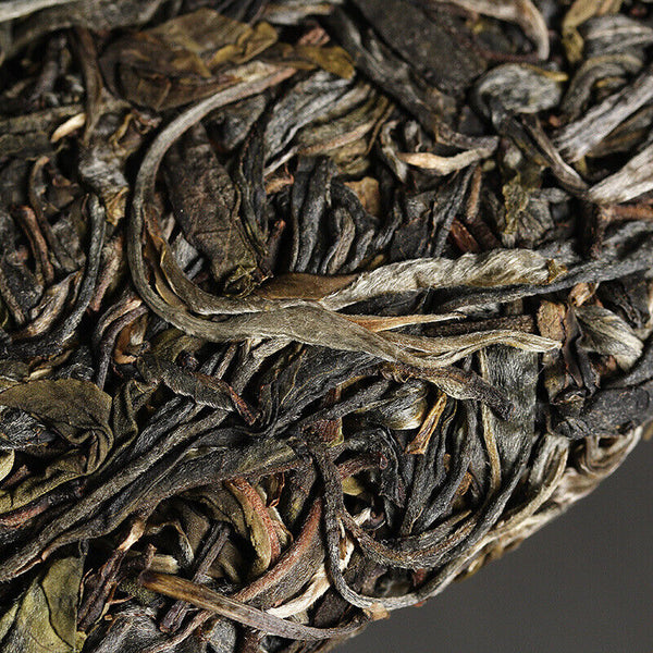 HelloYoung 357g Yunnan Pu'er Tea Banzhang One Leaf (5/1) Puer Raw Cake Seven Seeds Cake Tea