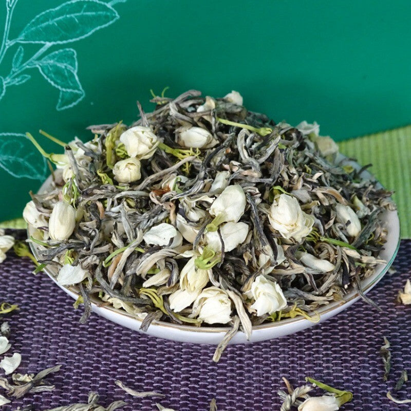 New Tea Jasmine Tea Bulk Tea Strong Aroma Piu Xue Jasmine Green Tea Tin 500g Secondary image