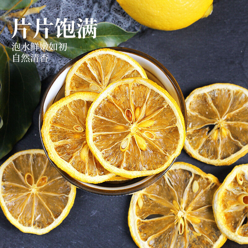 Dried Lemon Slices for Tea Premium Lemon Slices Fruit Tea Cold Brew Tea Secondary image