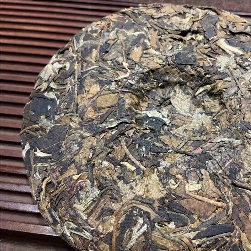 357g Yunnan White Tea Jinggu pressed of old white tea cake