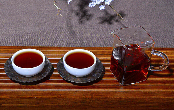 Banzhang Ripe Tea 250g Pu'er Tea Ripe Tea Brick Tea Pu'er Ripe Tea Brick