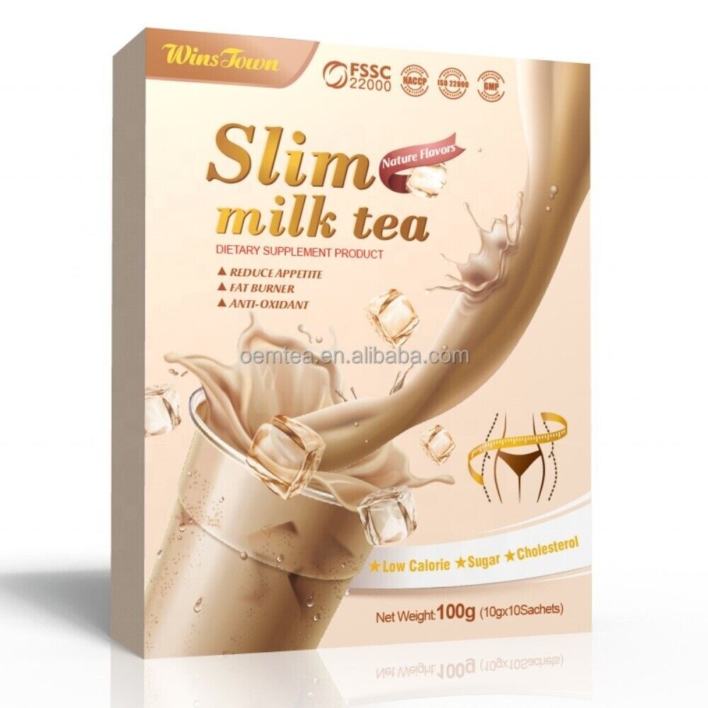 Slim Milk Tea Original - Belly Fat Burning, Delicious Weight Loss Detox Tea 100g Secondary image