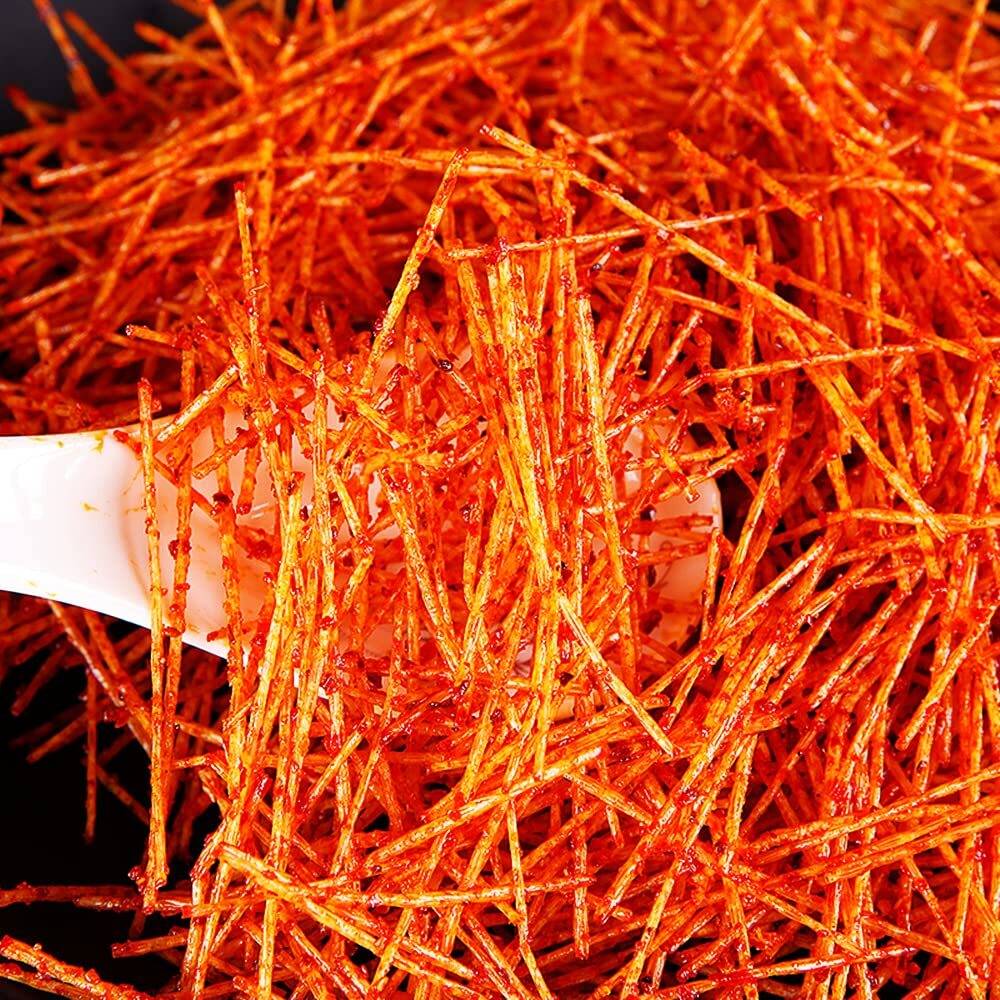 78g (2er-Pack) Pikante Streifen - Latiao, Chinesischer Spezialsnack