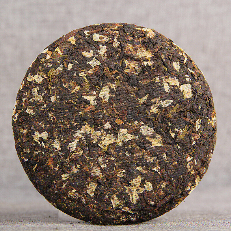 HelloYoung Pu-erh Ripe Tea Weight Loss Health 100g*5 Pu-erh Tea Jasmine Tea Cake Secondary image