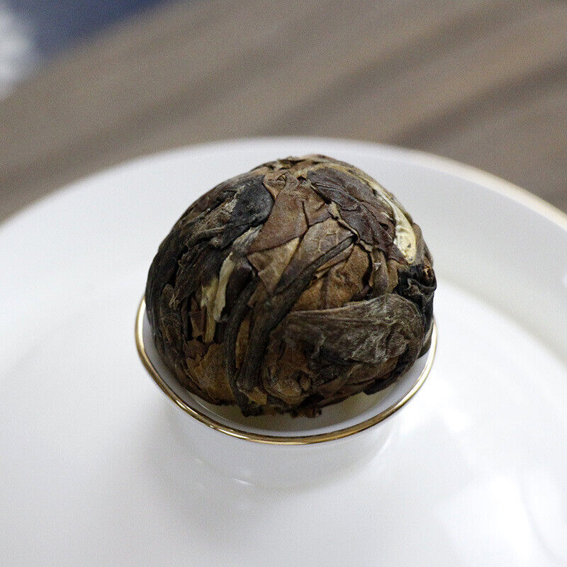 HelloYoung Dragon Pearl Tea Raw Pu-erh Tea White Moonlight White DianhuoTea From 10 pcs.