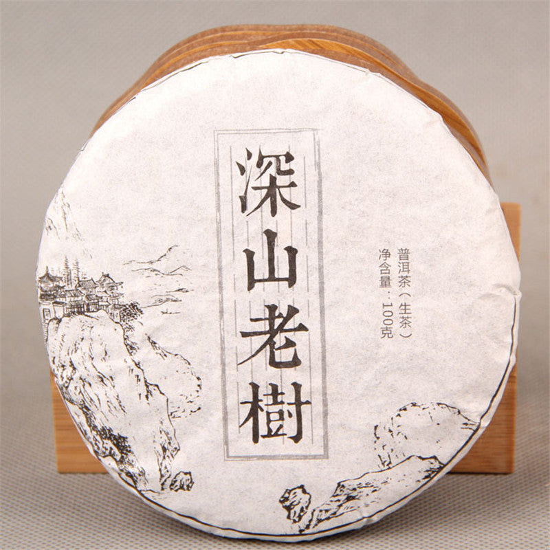 Puerh Tea Cake Handmade Puer Tea 100g Raw Pu Erh Tea Ecology Old Tree Green Tea