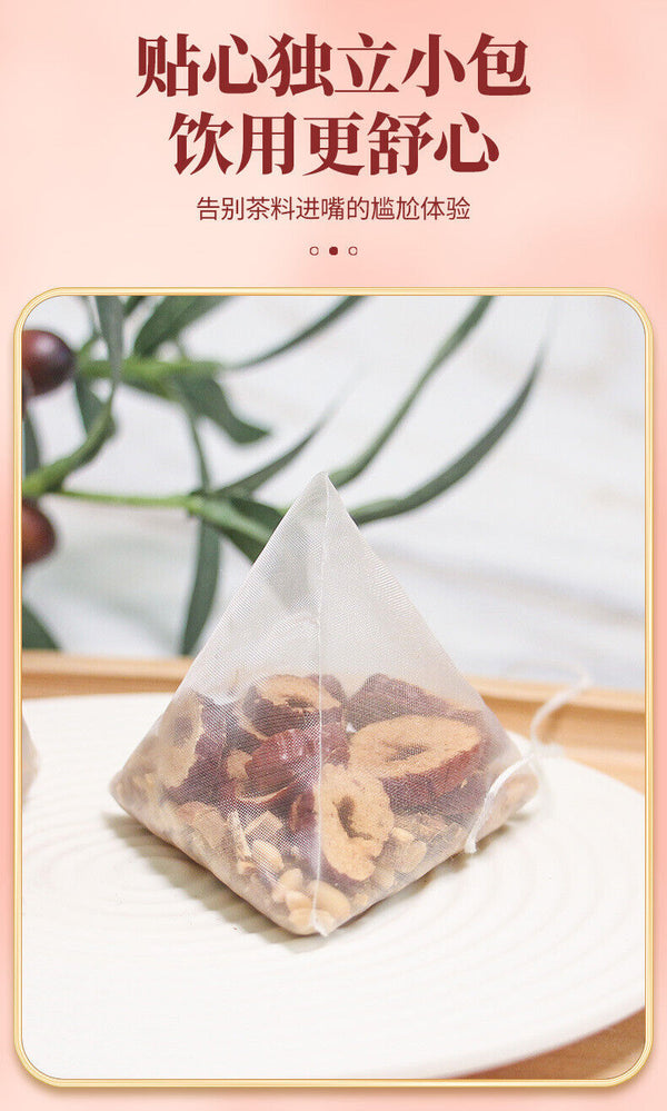 Glycyrrhiza, Wheat, and Jujube Tea 480g for Easy Brew with Licorice Triangular