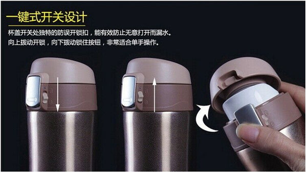 Heat Insulating Bottle Drinkware Portable Cup Thermos cup Stainless Steel Bottle