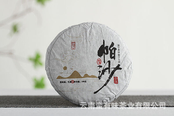 HelloYoung 100g Yunnan Pu'er Tea Pasha Small Cake Large Tree Tea Pu'er Raw Cake