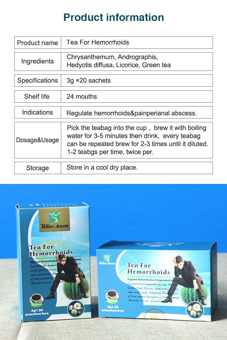 Tea for Hemorrhids 3g*20 Bags Health Tea Herbal Tea
