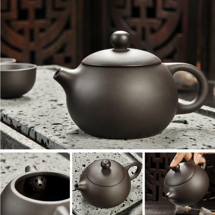 Handmade Drinkware Purple Sand Teapot Tea Set Ceramic Teapot Cup China Kung Fu