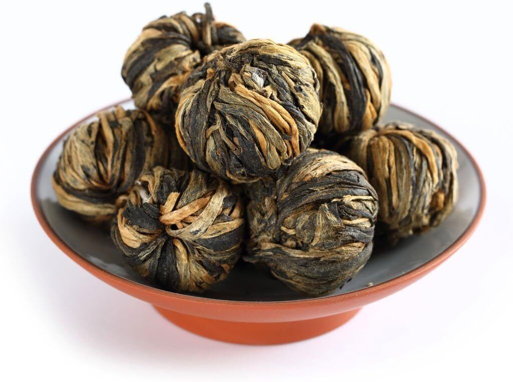 250g Nonpareil Yunnan Black Tea - Fengqing Dian Hong Loose Leaf Dragon Pearl Main image