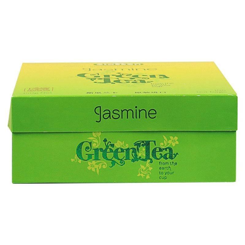 100 Teabags/Box Stassen Bagged Tea  Naked Jasmine Green Tea Flavored Tea Secondary image