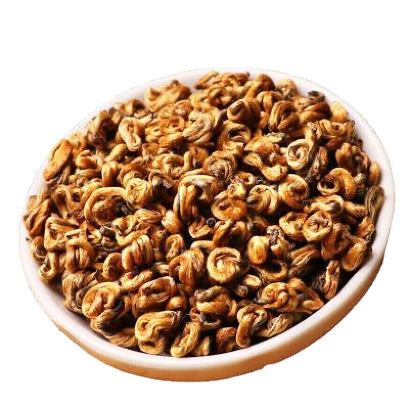 HelloYoung 40g Yunnan Dianhong Black Tea Organic Kung Fu Red Tea Honey Golden Buds Leaf Tea Main image