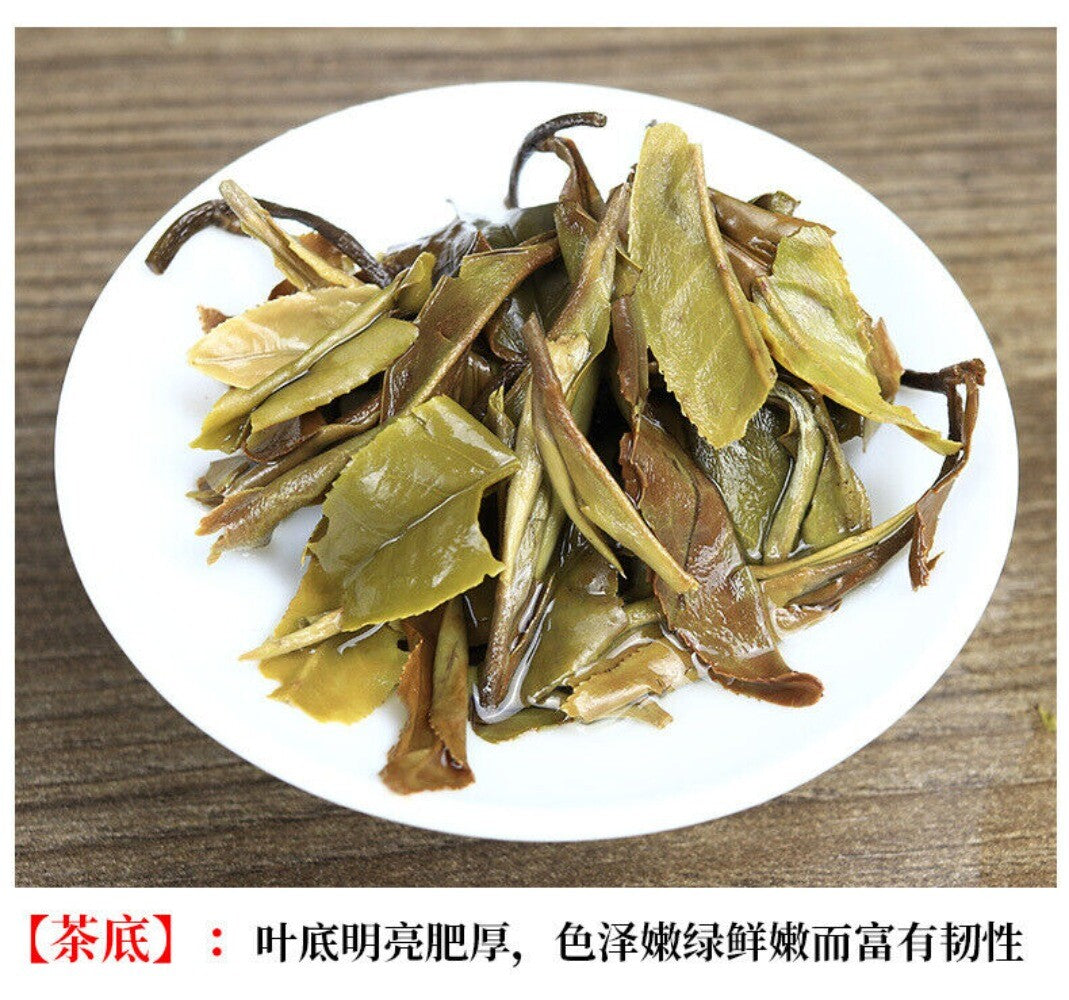 2025 Fuding Bai Mu Dan White Tea Cake Floral Aroma Spring Buds Loose Leaf