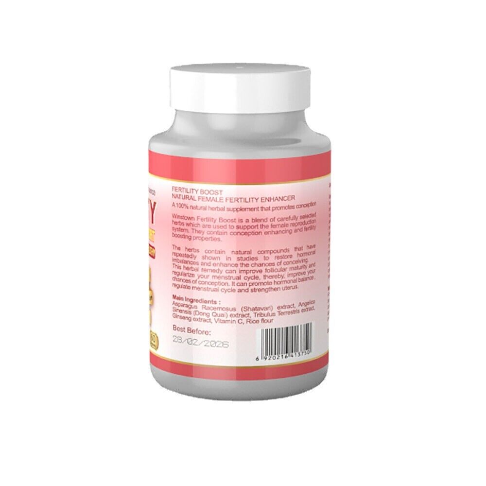Woman FERTILITY Tablets Famale Support Reproductive Healthy 60 Tablets