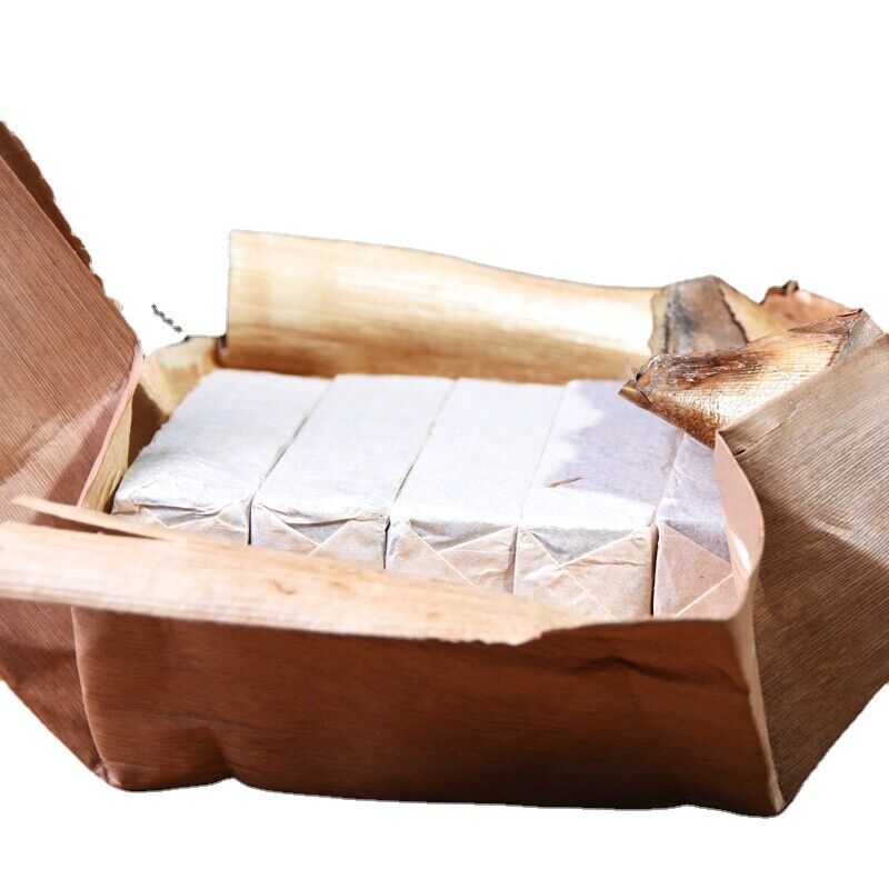 HelloYoung Yunnan Puerh Tea Ripe Tea Brick Tea Yiwu Tea Brick 500g/1.1lb Secondary image