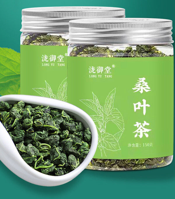Organic Mulberry Leaf Tea Granules Frosty Leaves 100g Herbal Tea Trendy