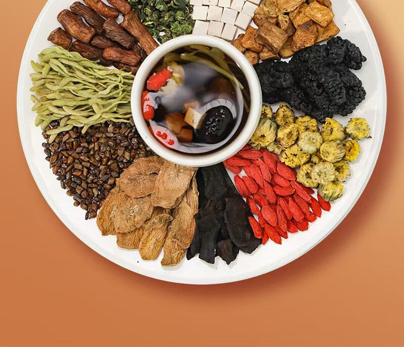 TemuTea Winter Melon Lotus Leaf Tea Bags with Cassia Seed Hawthorn Chenpi Herbal Tea