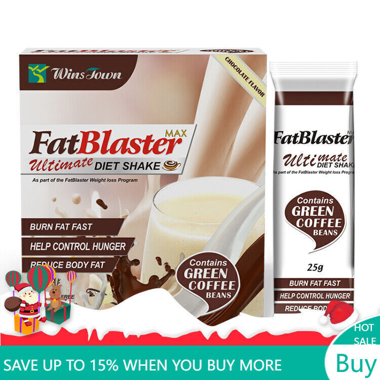 Fat Blaster Diet Replacement Weight Loss Chocolate Flavor Instant Coffee 25g*10 Main image